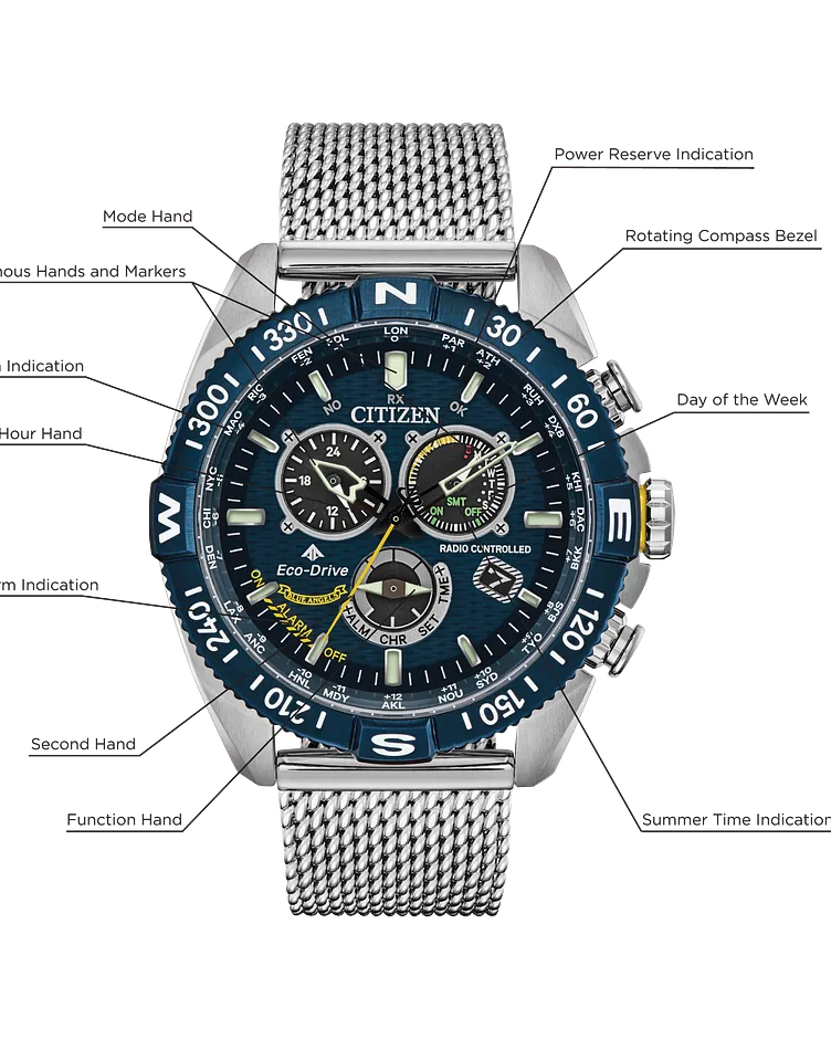 Citizen Promaster Navihawk Eco-Drive Blue Dial Watch | CITIZEN Citizen Promaster Navihawk Eco-Drive Blue Dial Watch | CITIZEN